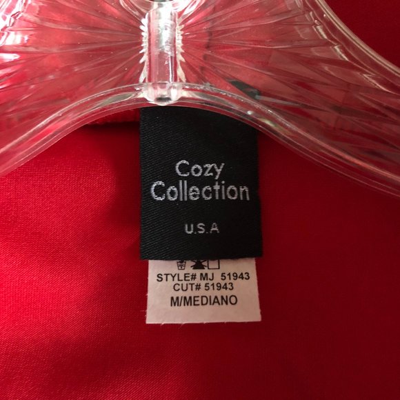 NWOT - Cozy Collection Red Flutter Jacket - Medium - Picture 3 of 4